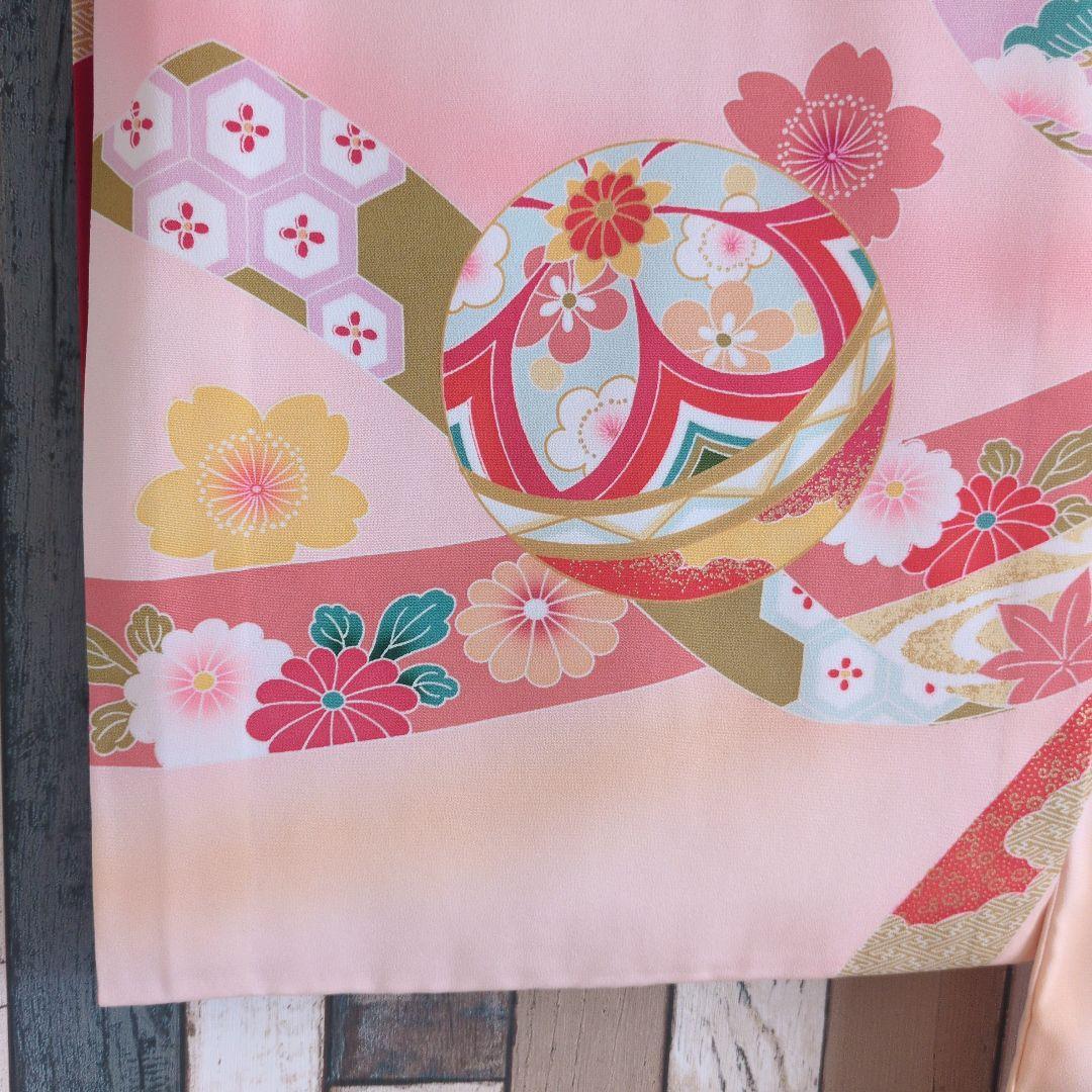 新品未使用　お宮参り　初着　 七五三3歳　しつけ付　正絹