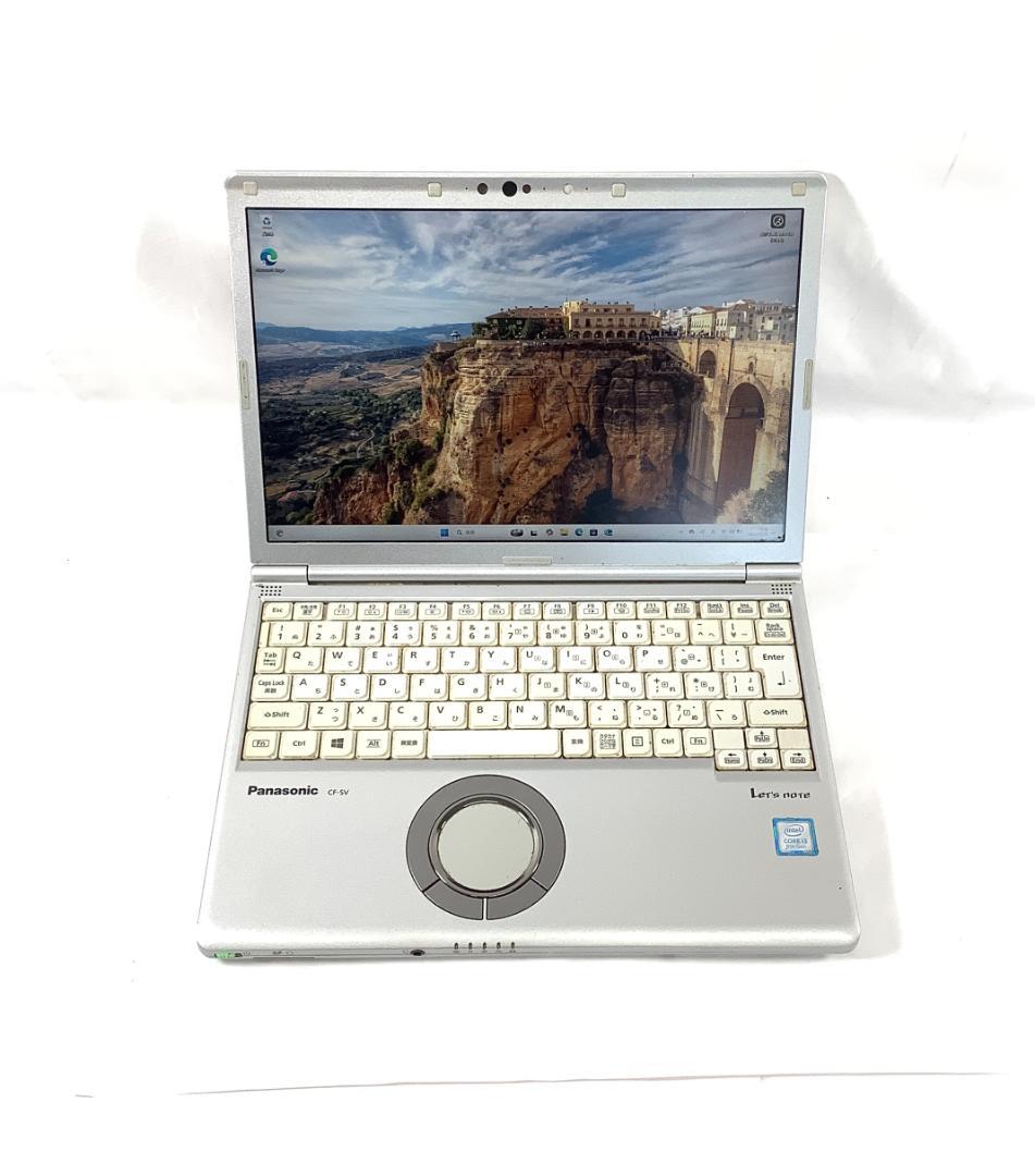 ③-M12-Panasonic CF-SV8 ノートパソコン AC付き 1点