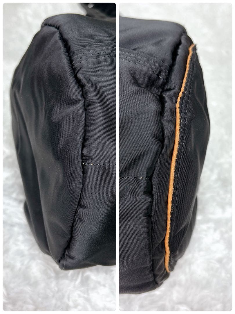 廃盤品✨極美品✨ポーター ミニボストンバッグ タンカー ドラム型肩掛け S