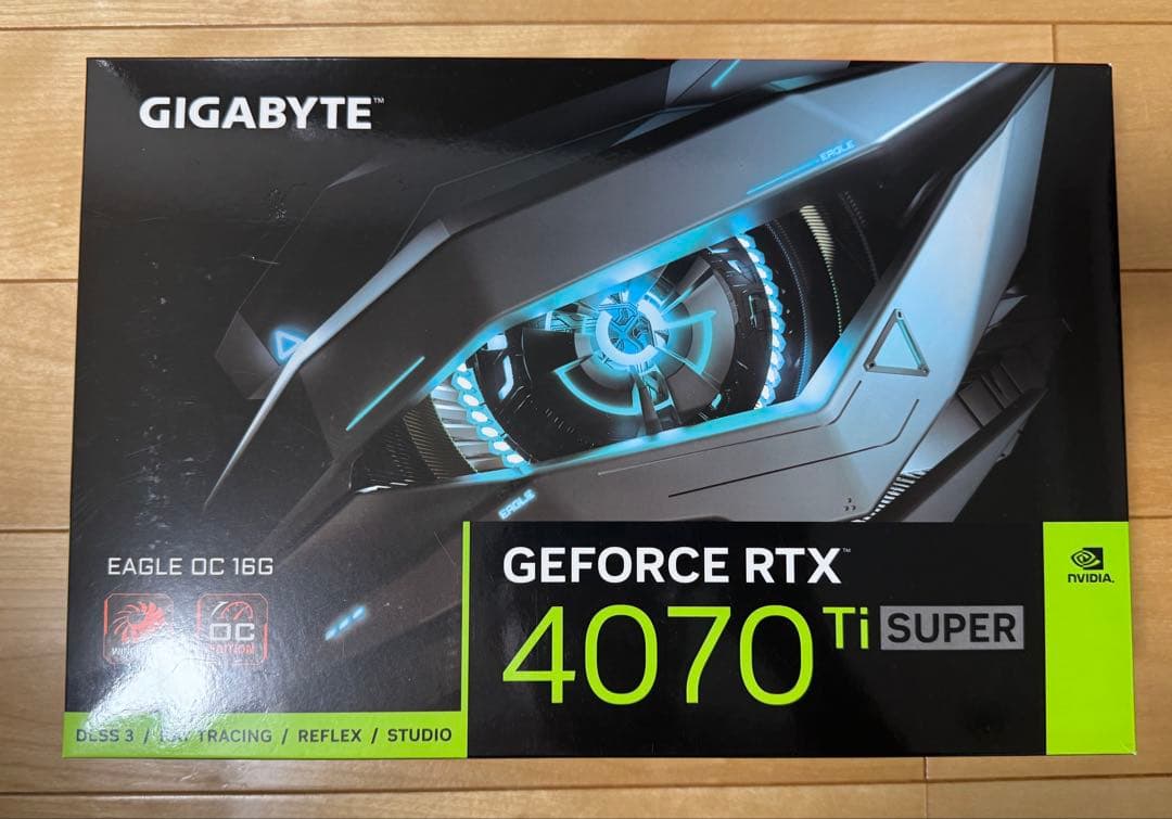 グラフィックボード・グラボ・ビデオカード GIGABYTE GeForce RTX 4070 Ti SUPER 16GB