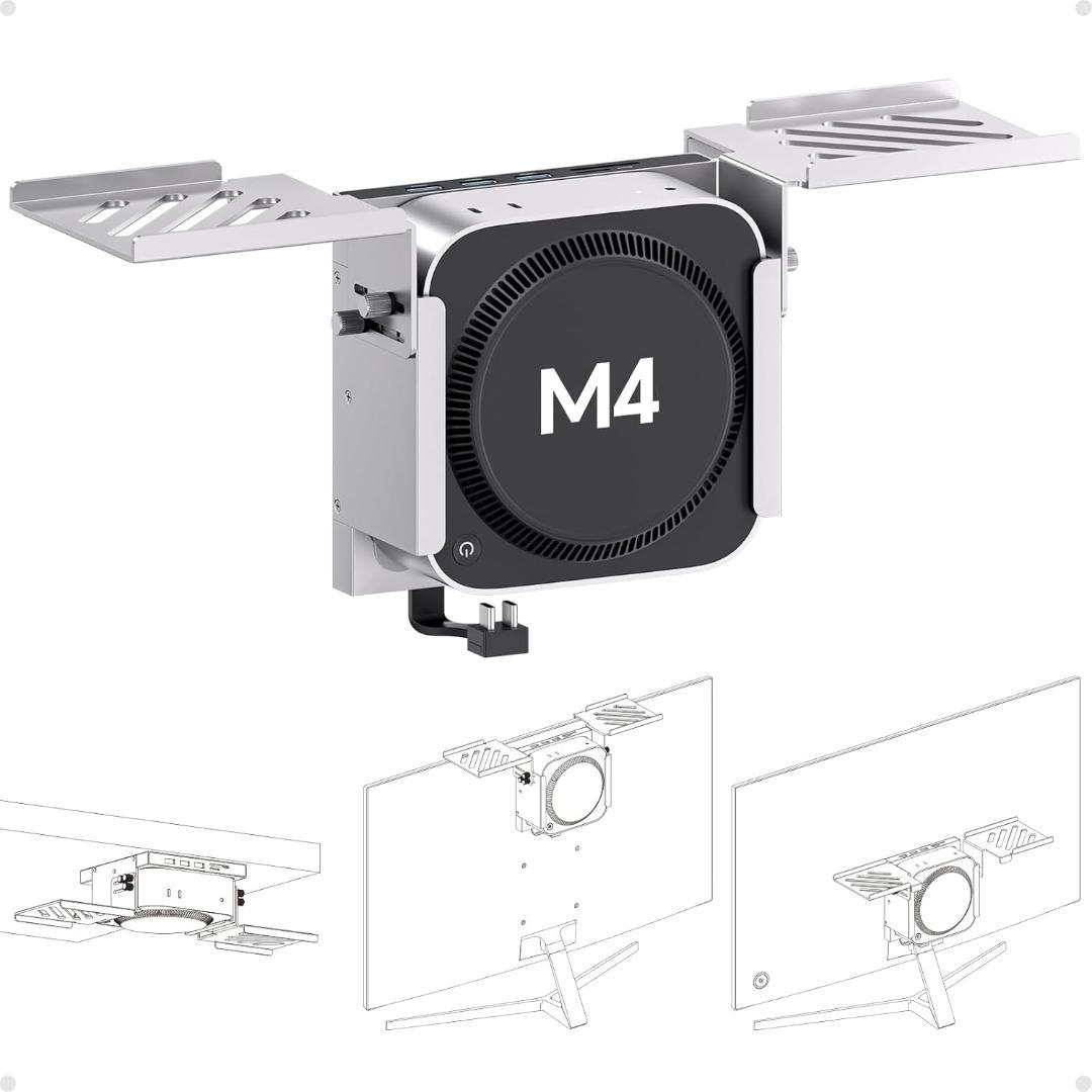 PULWTOP ドッキングステーション Mac Mini VESAマウント対応