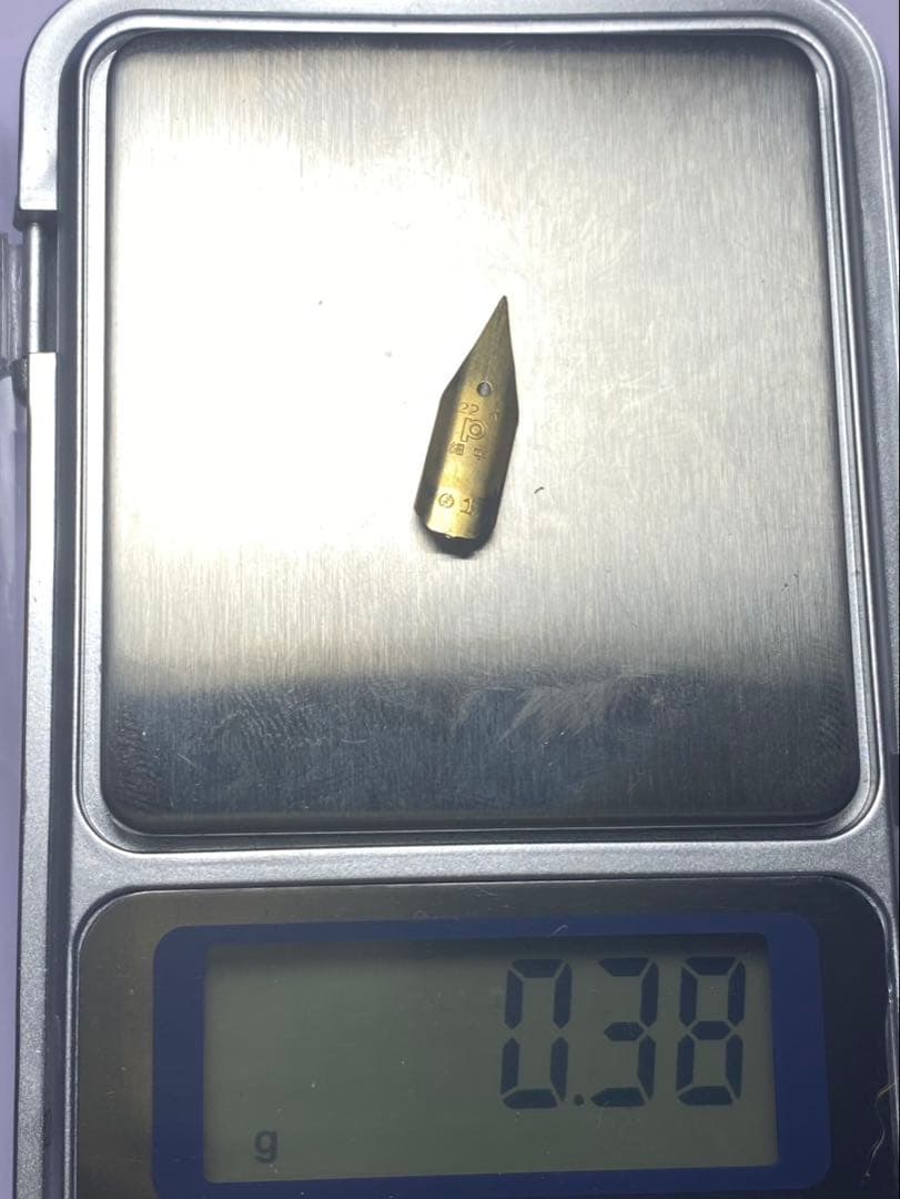 。*様 No.136 金無垢 22K 0.38g 金 24K 純金 18k ゴー