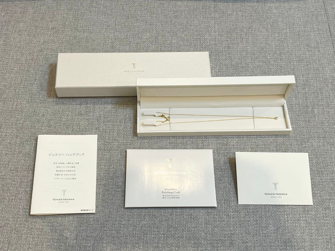 田中貴金属　K18 ダイヤネックレス付ペンダント