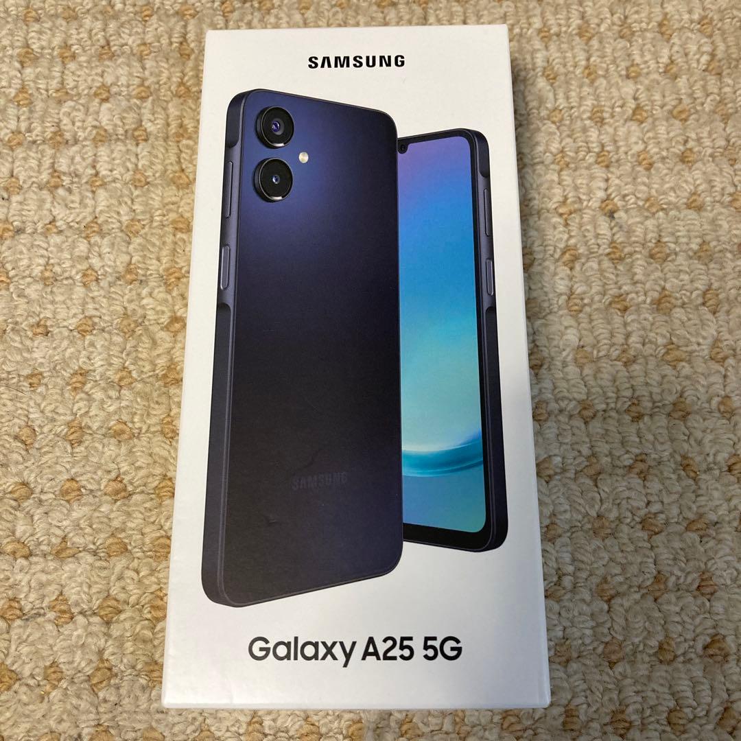 Galaxy A25 5G ブラック　ギャラクシー　未使用品　スマホ本体