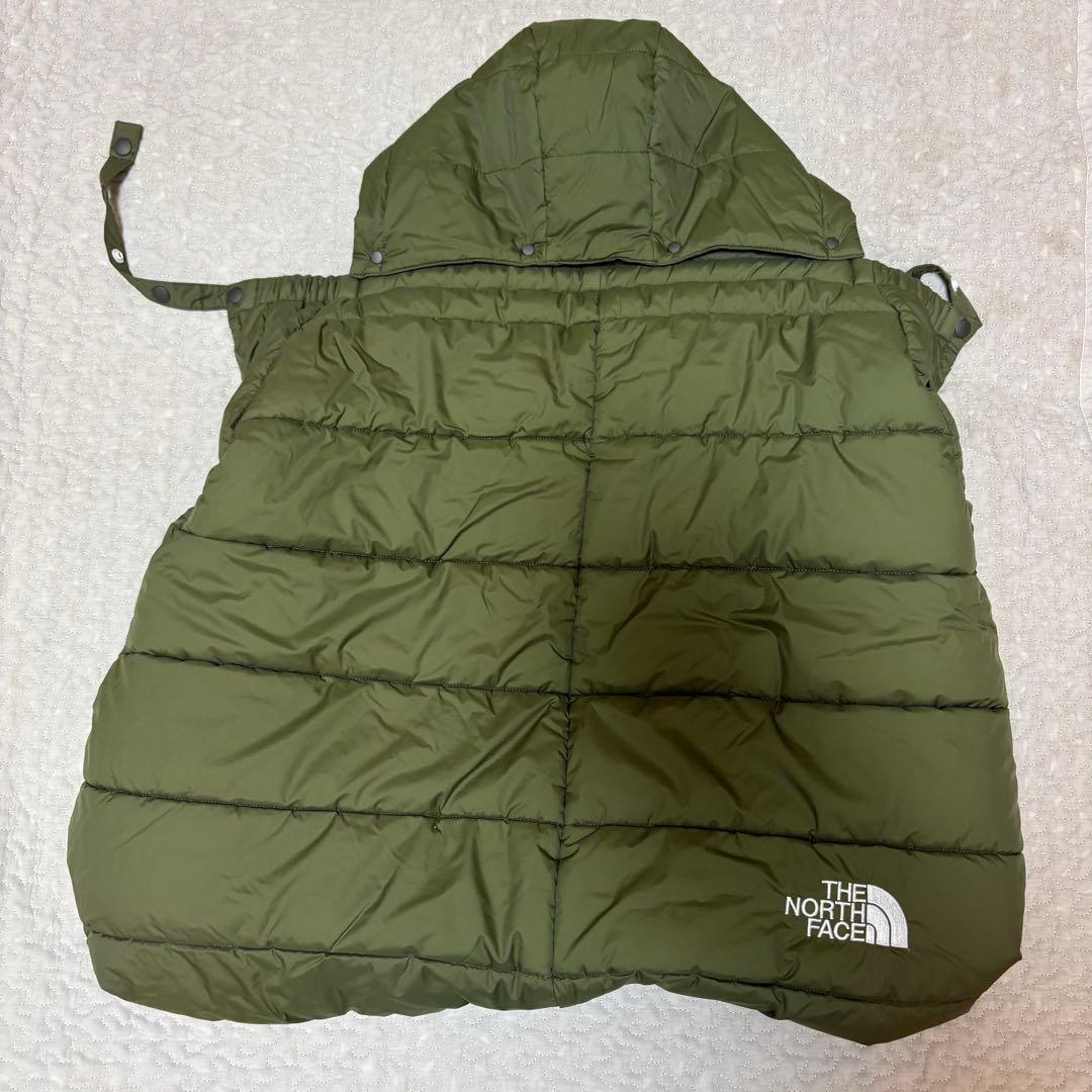 美品⭐︎ザ・ノースフェイス　ベビーシェルブランケット　カーキ