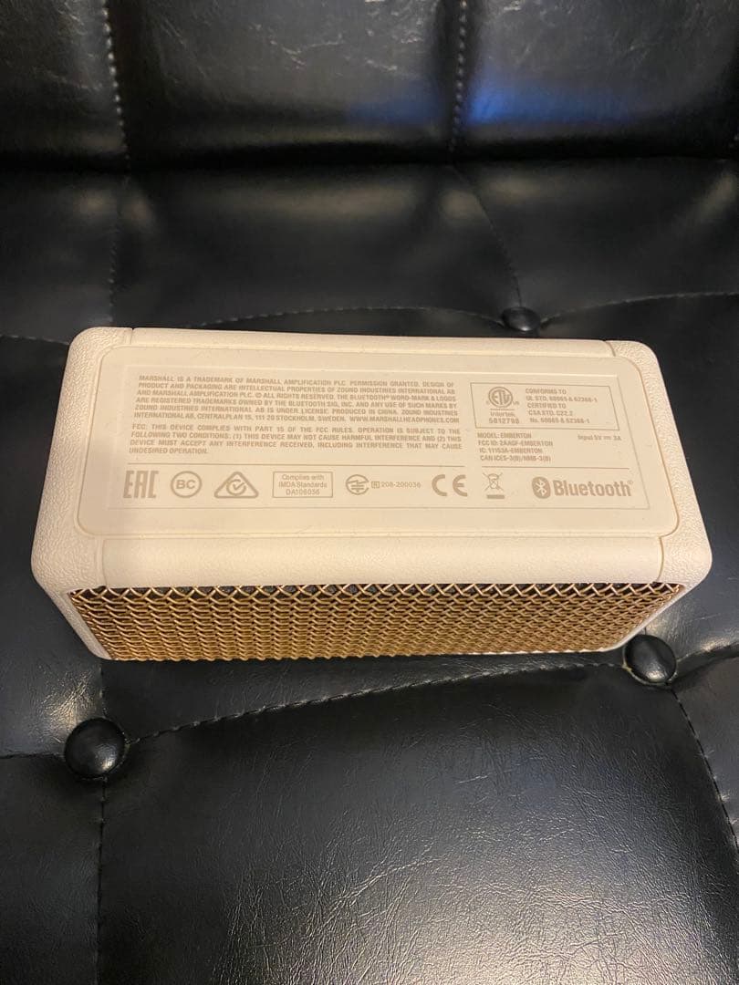 美品★Marshall EMBERTONBluetoothワイヤレススピーカー