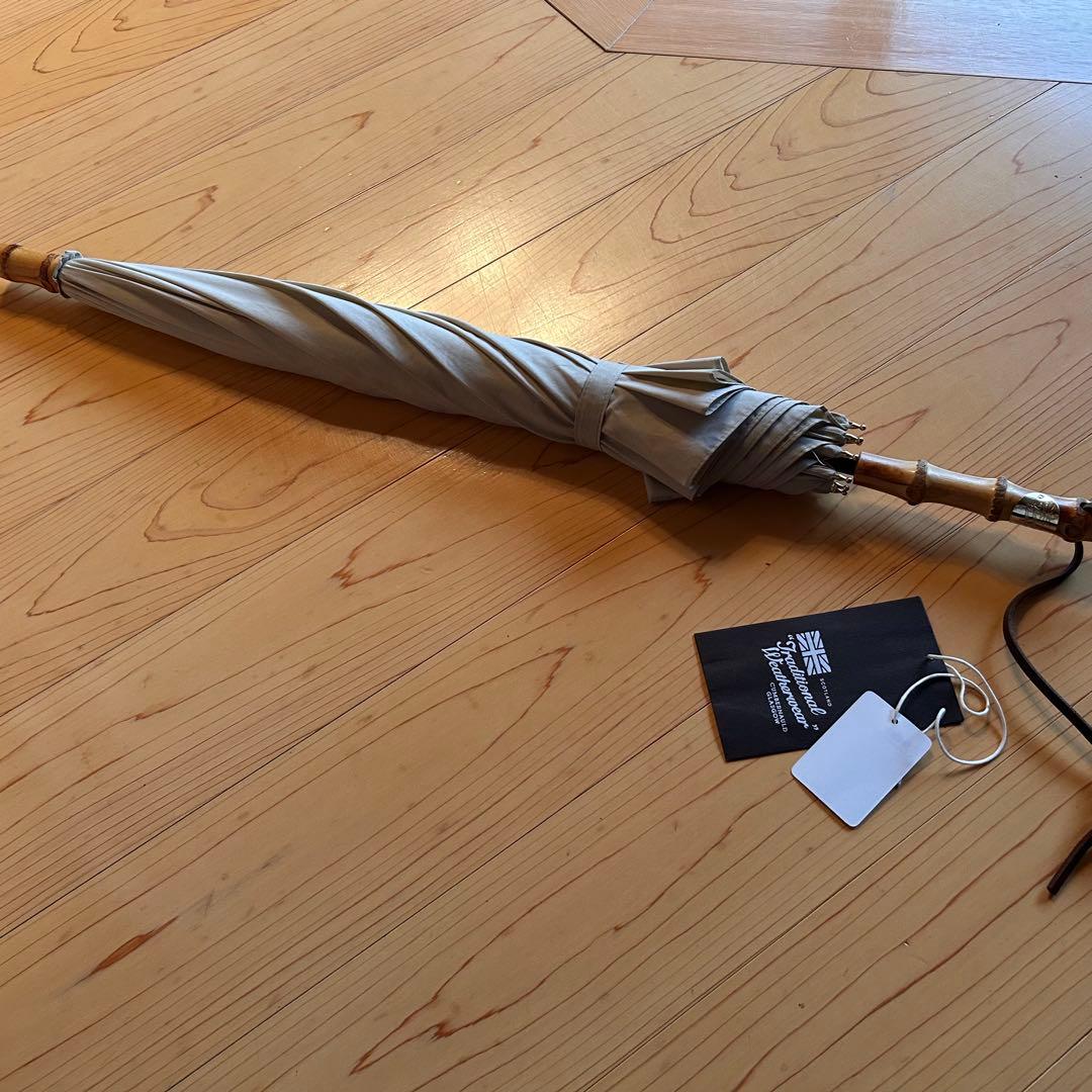 トラディショナルウェザーウェアー長傘　ライトセージ