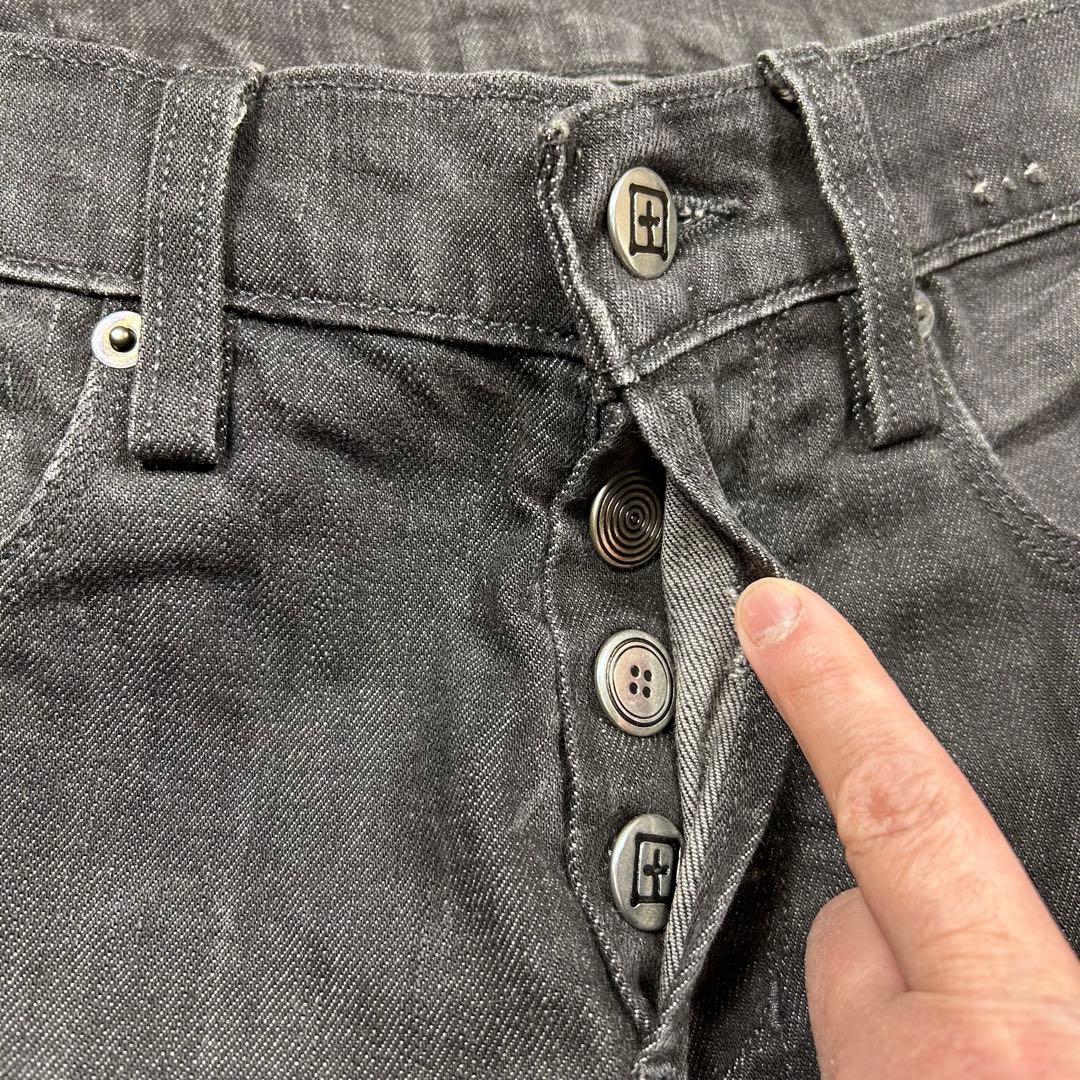 希少【Ksubi】van winkle/ブラックデニムパンツ/Y2K/opium