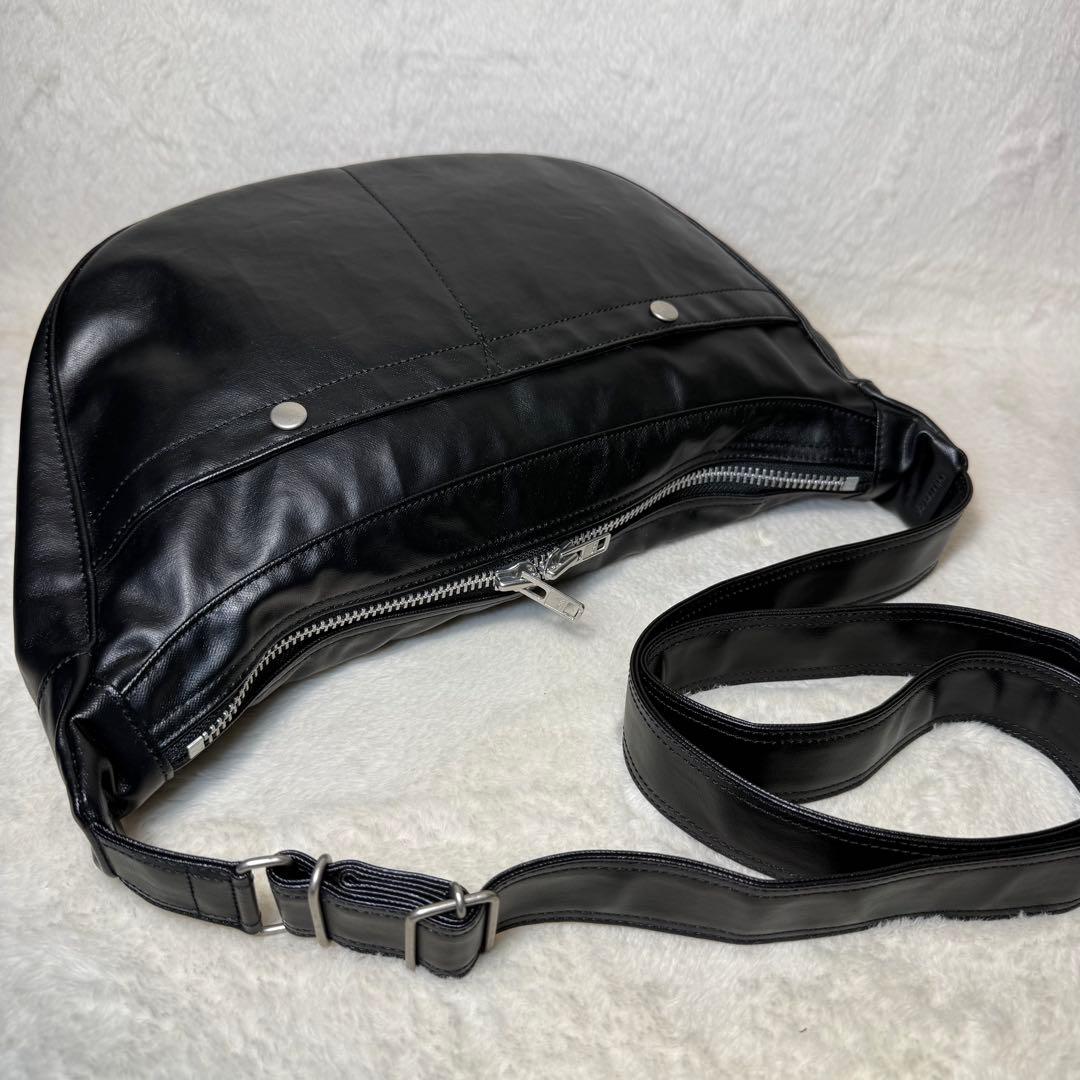 美品　現行タグ ポーター フリースタイル ショルダーバッグ ブラック