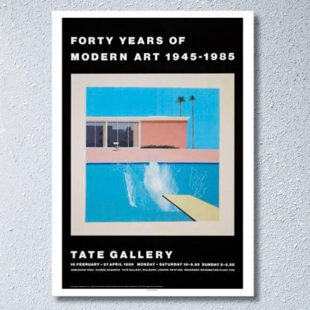 ディビッド・ホックニー David Hockney テートモダン 正規ポスター