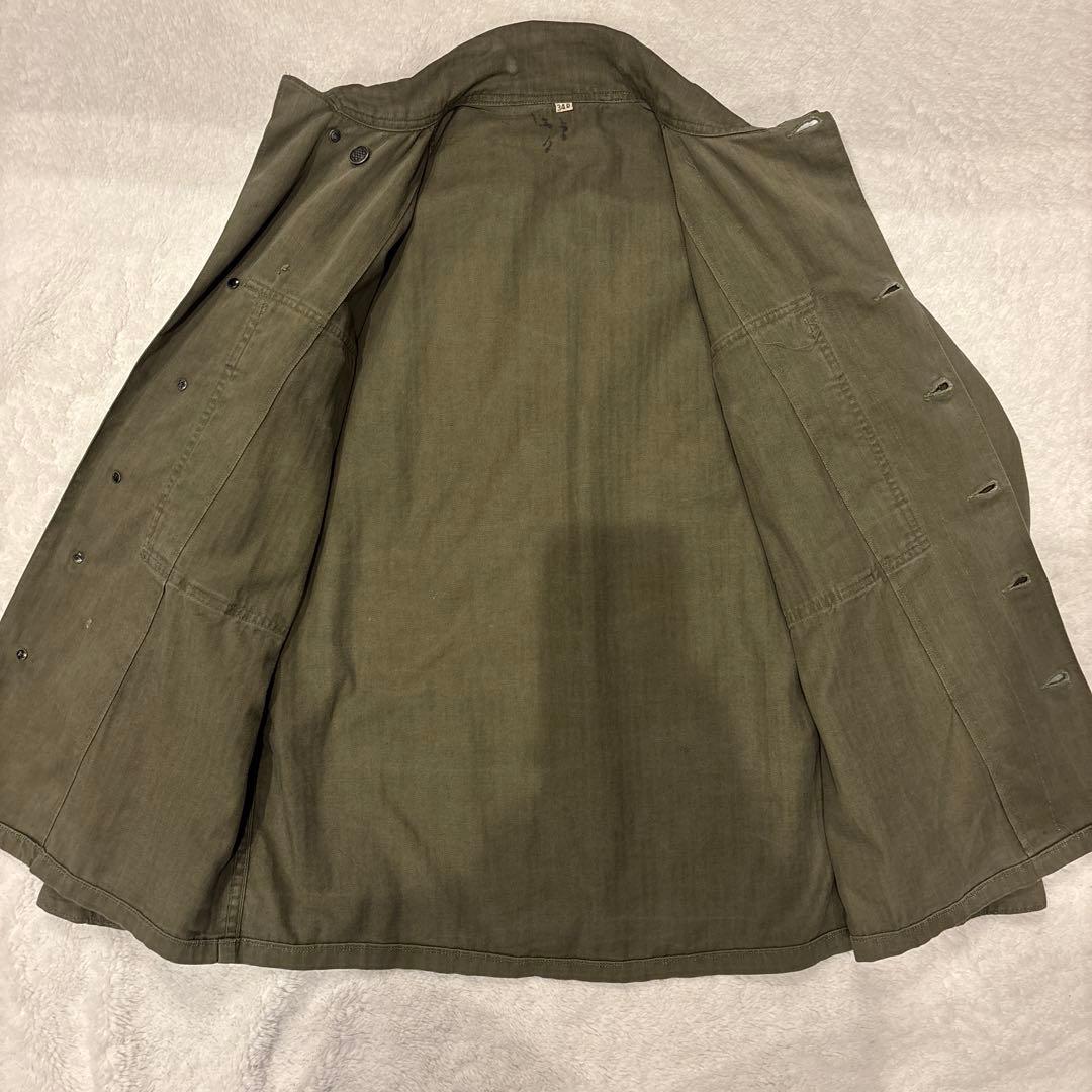 tmsmog1827ステンシル40s〜M-43 ヘリンボーンツイルHBT