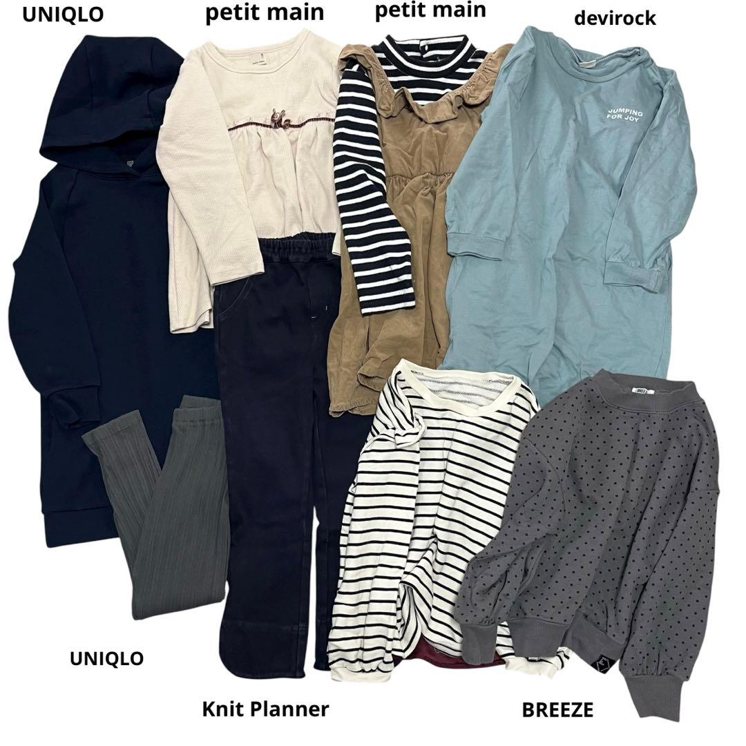 hanaさま　まとめ売り 女の子【120cm32枚】【130㎝30枚春夏】