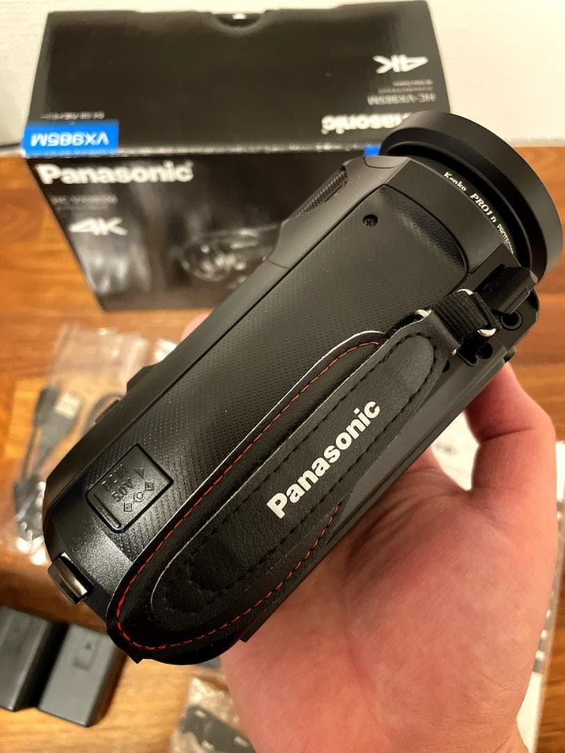 パナソニック HC-VX985M-K ブラック 64GB 4K ビデオカメラ