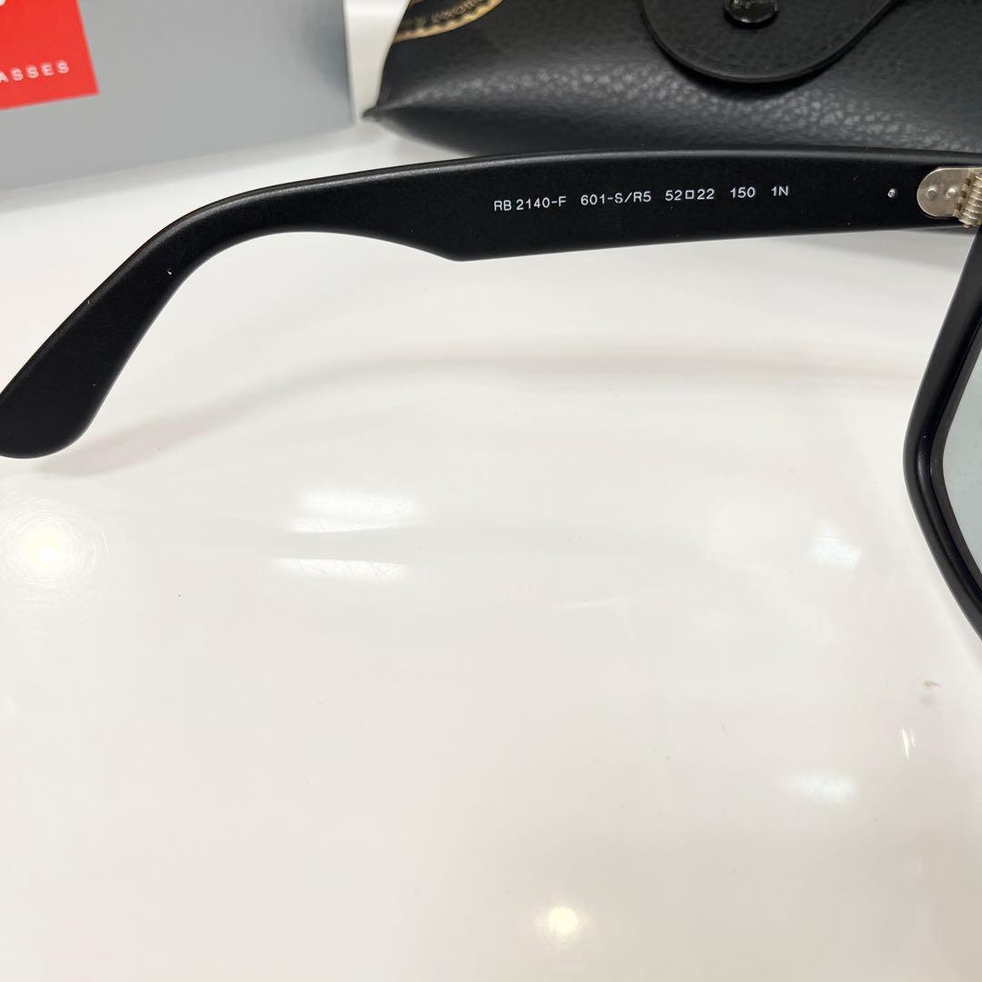 新定番！正規RayBan木村拓哉さんWAYFARER マットブラック✖️ライト