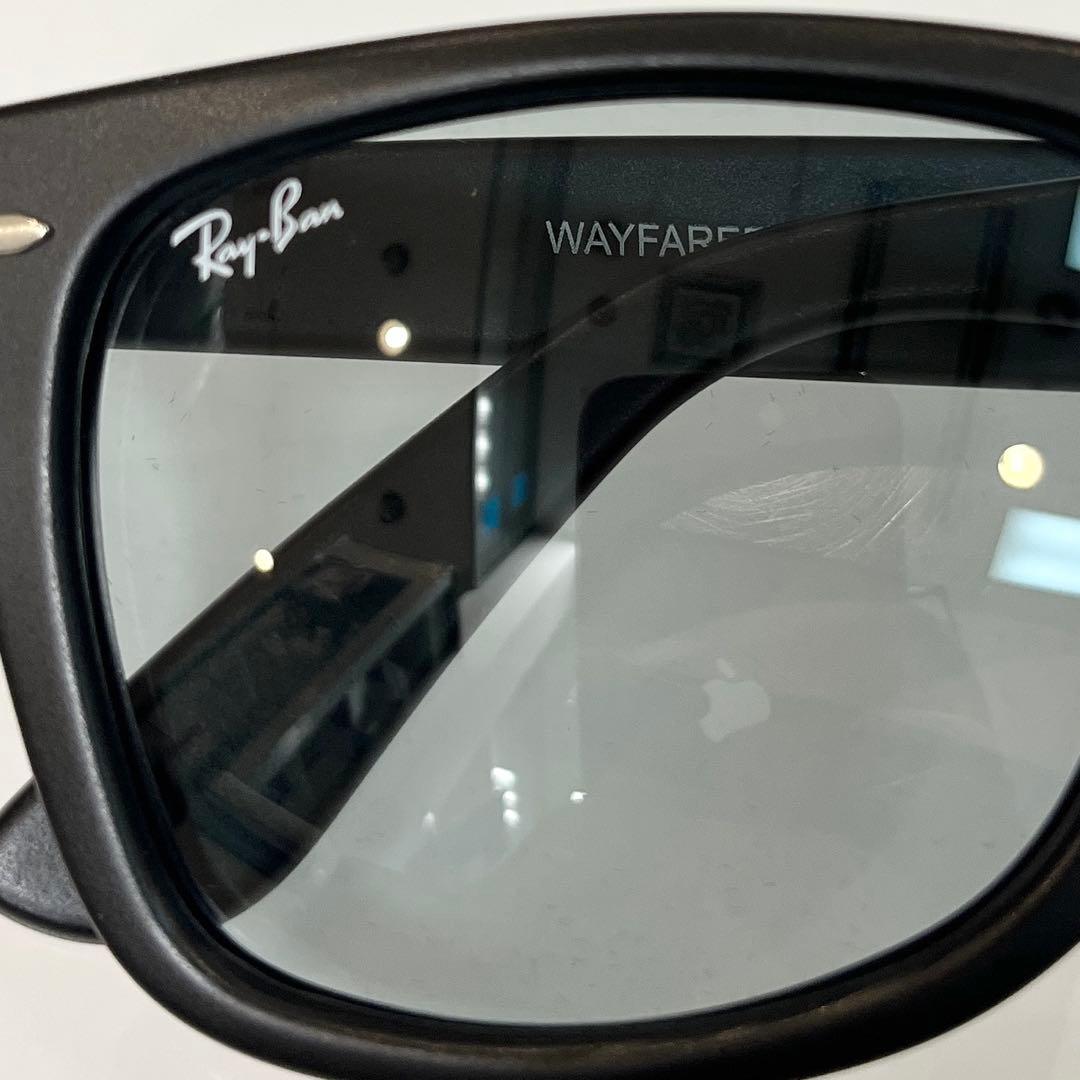新定番！正規RayBan木村拓哉さんWAYFARER マットブラック✖️ライト