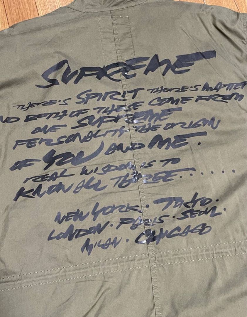 ジャケット・アウター Supreme Futura Fishtail Parka L 24SS