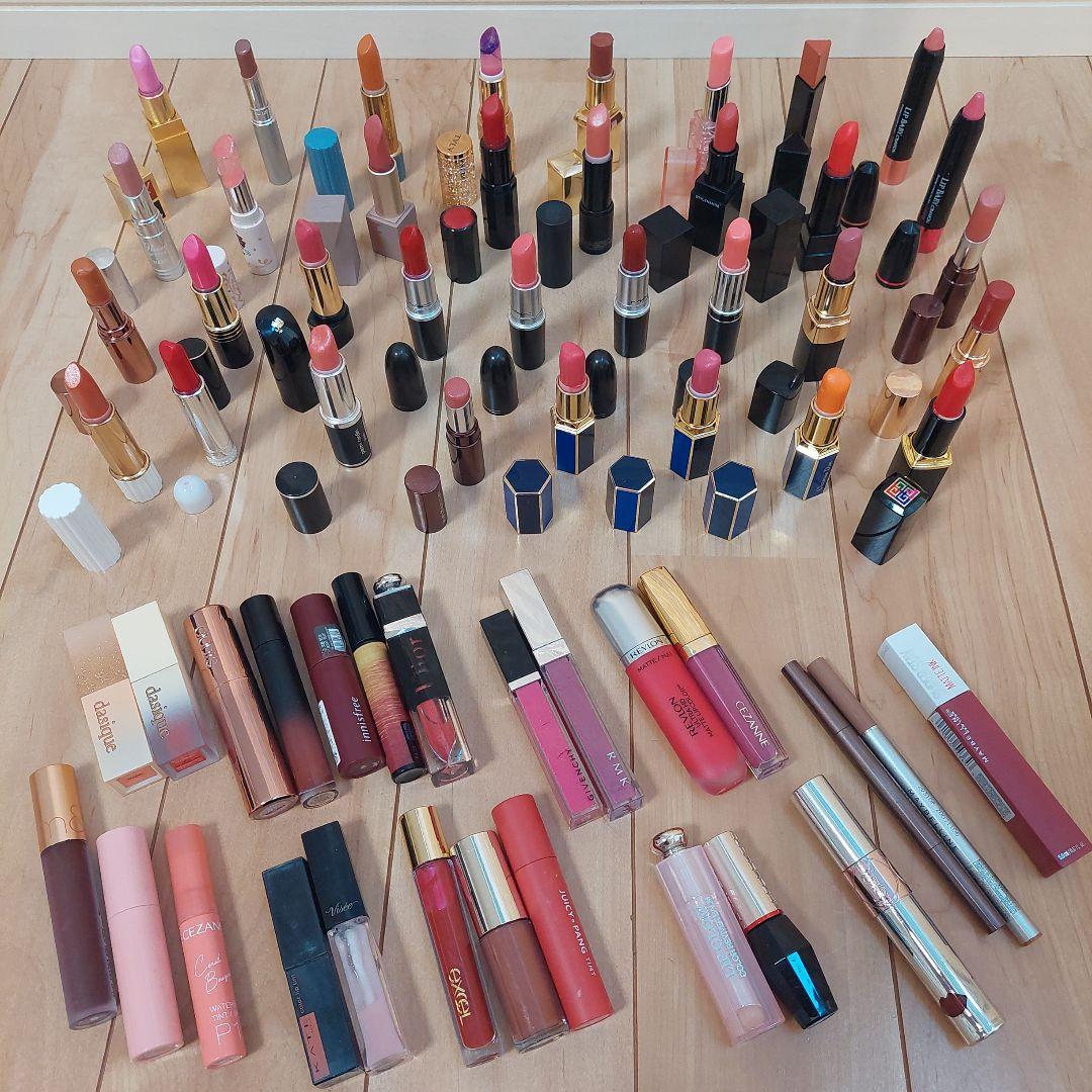 大量 ブランド 口紅 まとめ売り デパコス コスメ リップ セット ルージュ