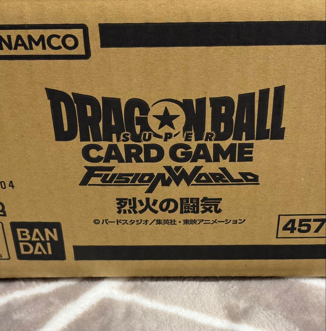 ★新品未開封★ ドラゴンボールフュージョンワールド 烈火の闘気 1カートン