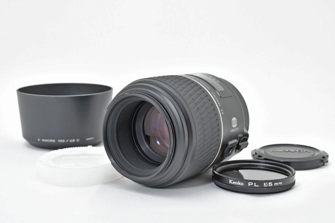 レンズ(単焦点) MINOLTA AF MACRO 100mm f/2.8 D #7813