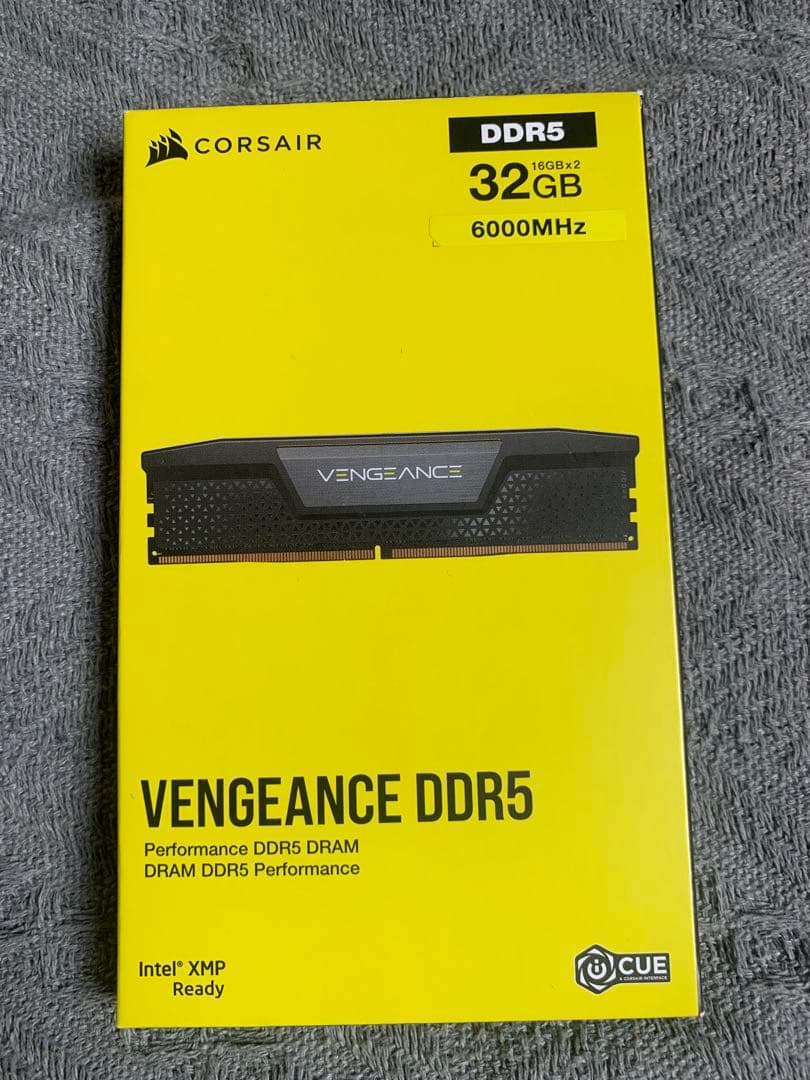 メモリー CORSAIR DDR5-6000MHz 32GB