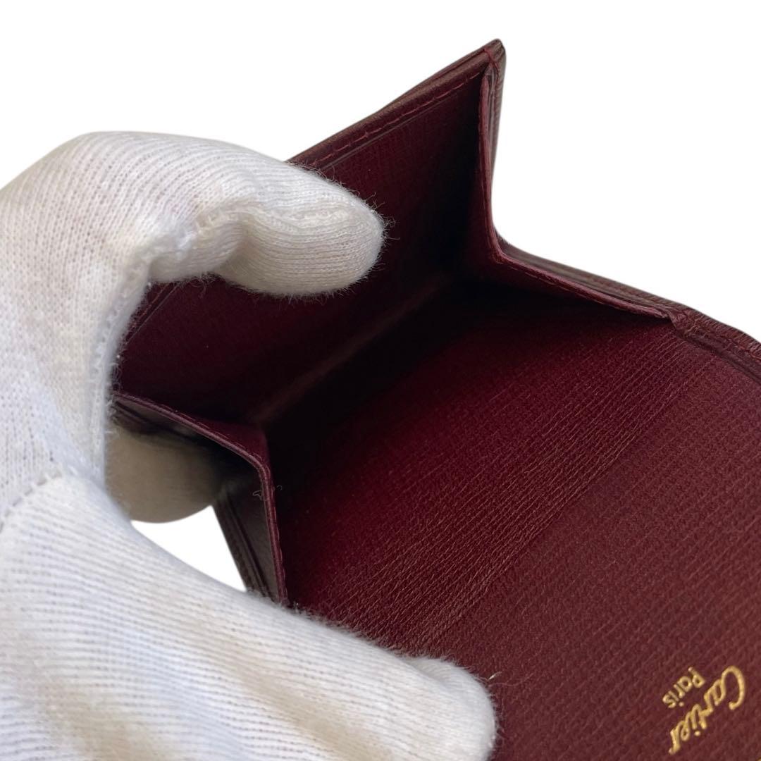 【未使用級】 カルティエ マストライン ケース カード 箱付き