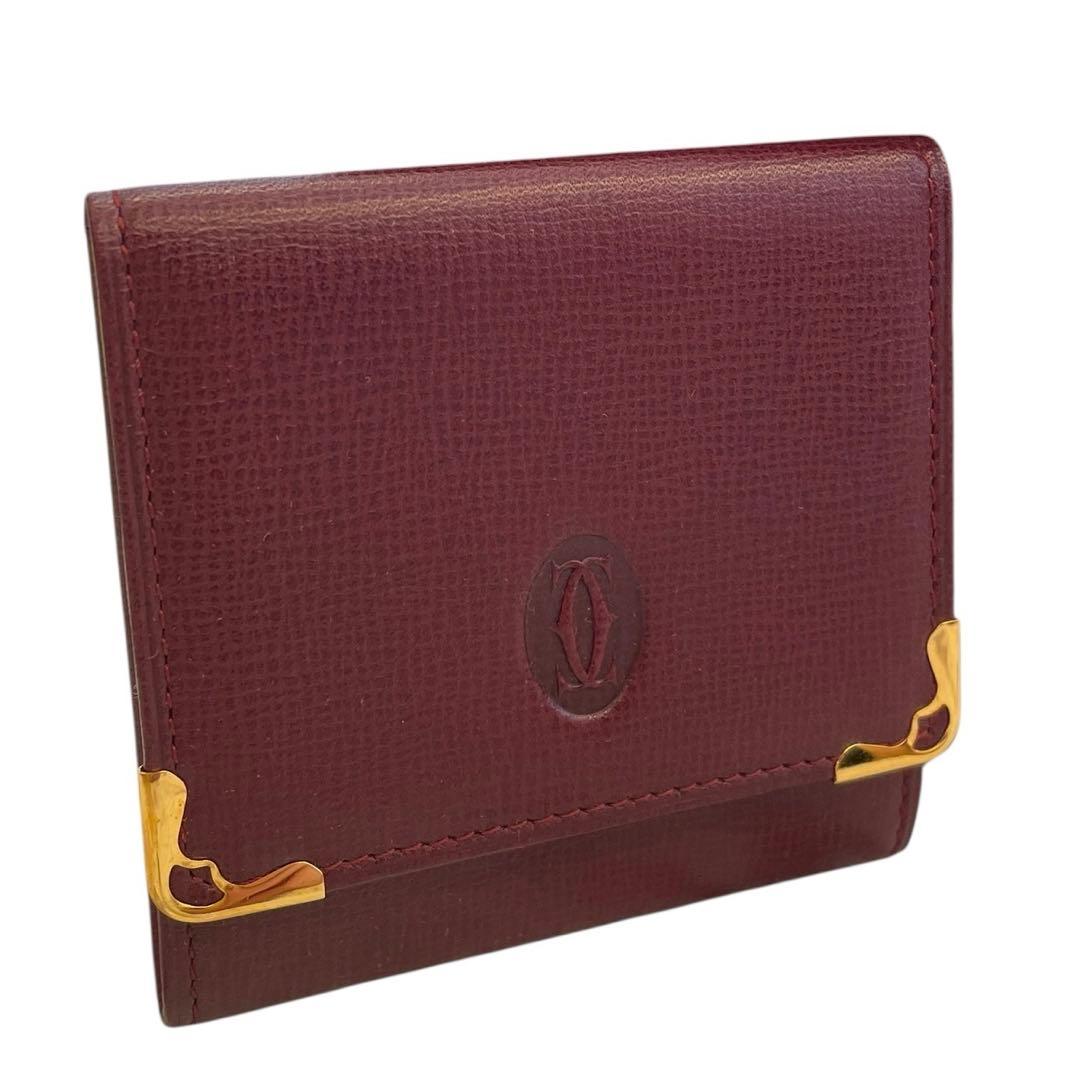 【未使用級】 カルティエ マストライン ケース カード 箱付き