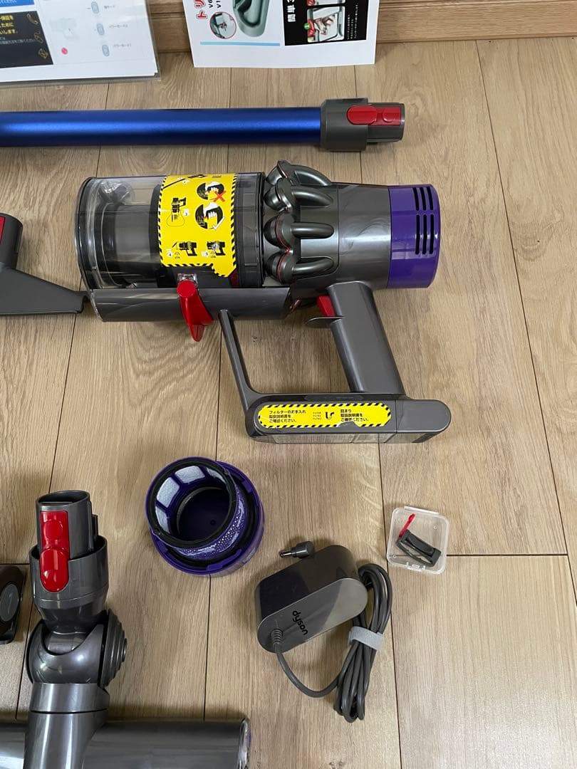 ダイソン(G) V10SV12 新品パイプ付　２ヘッドから選択　交換フィルター付
