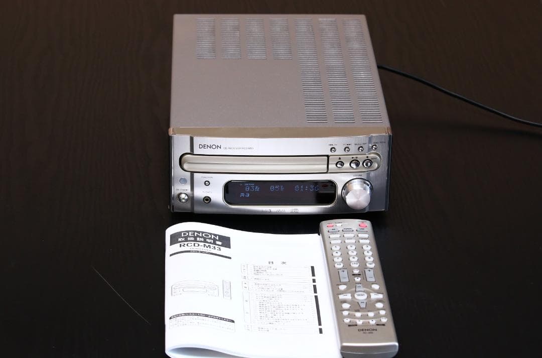 DENON RCD-M33 CDレシーバー　チューナーアンプ　完動品　美品