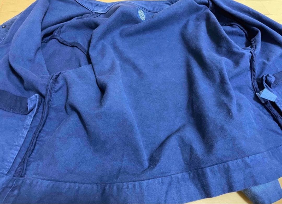 ポータークラシック ノーカラーモールスキンジャケット