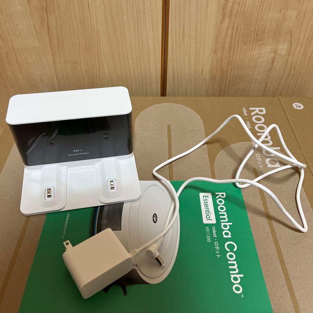 【美品】ルンバ コンボ Essential ホワイトY011260