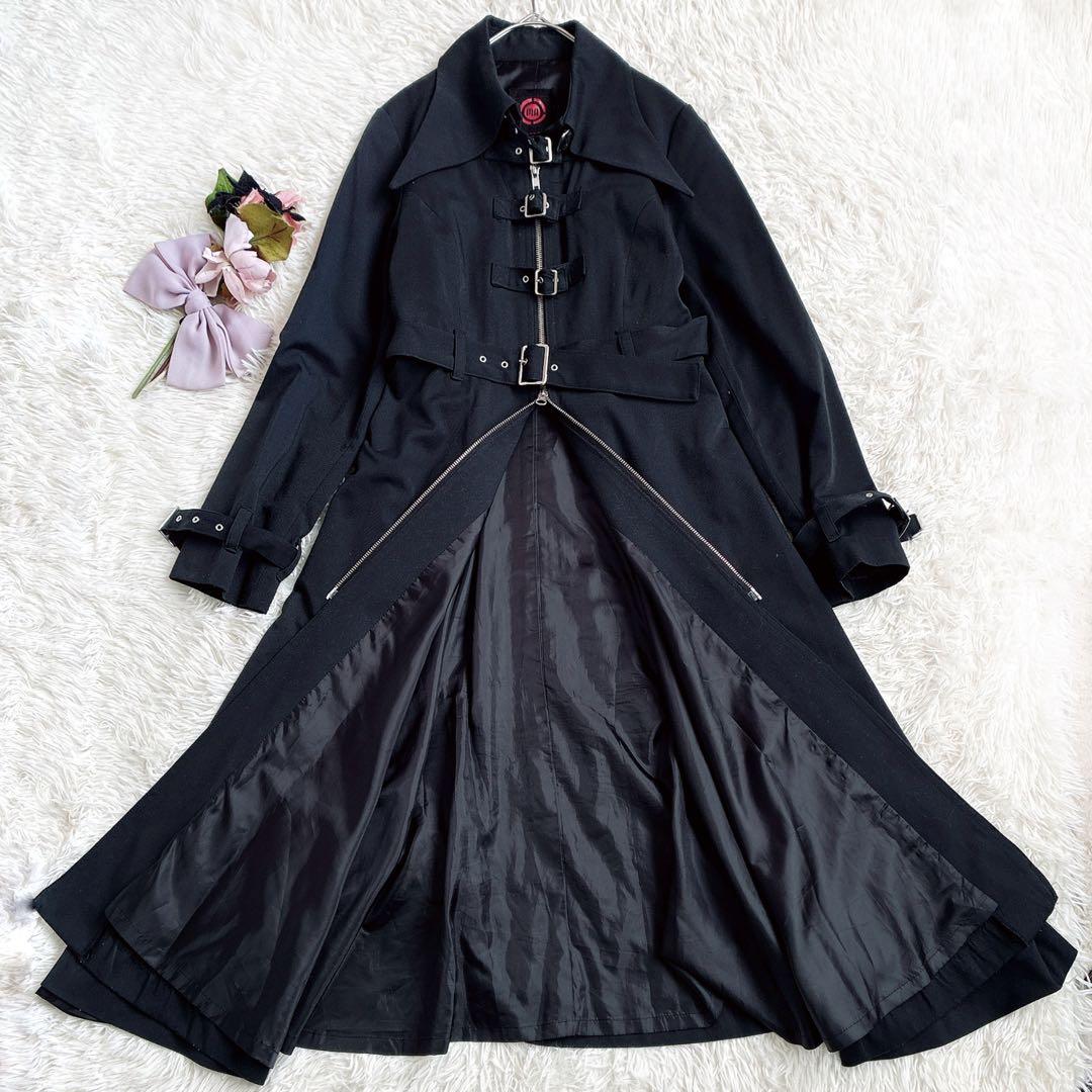 MAM maximumマムマキシマム　ベルテッドマキシワンピースジャケット