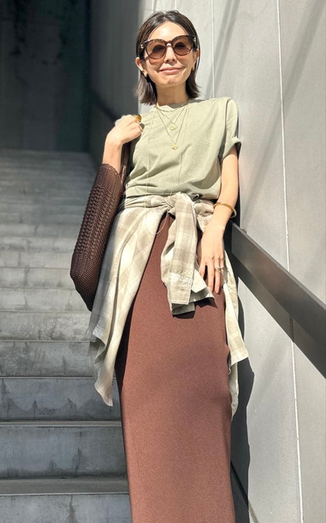 【PALOROSA/パロローサ】 KNIT TOTE BAG