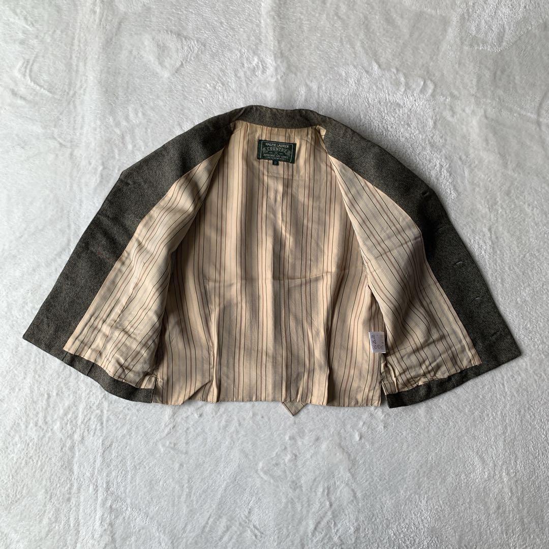 超希少 90s ラルフローレン ポロ カントリー ベスト ジレ ウール