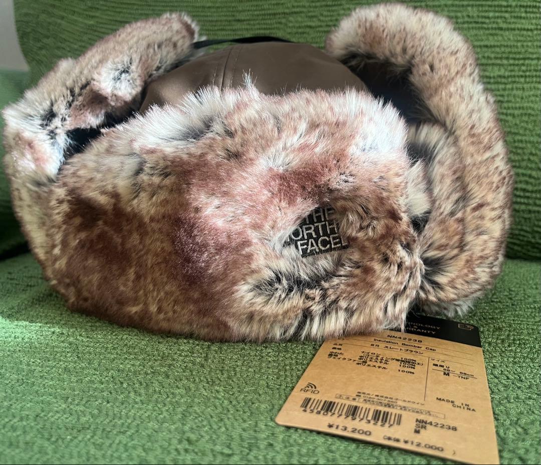 定価13,200円　タグ付　ノースフェイス　インサレーションボンバーキャップ Ｍ