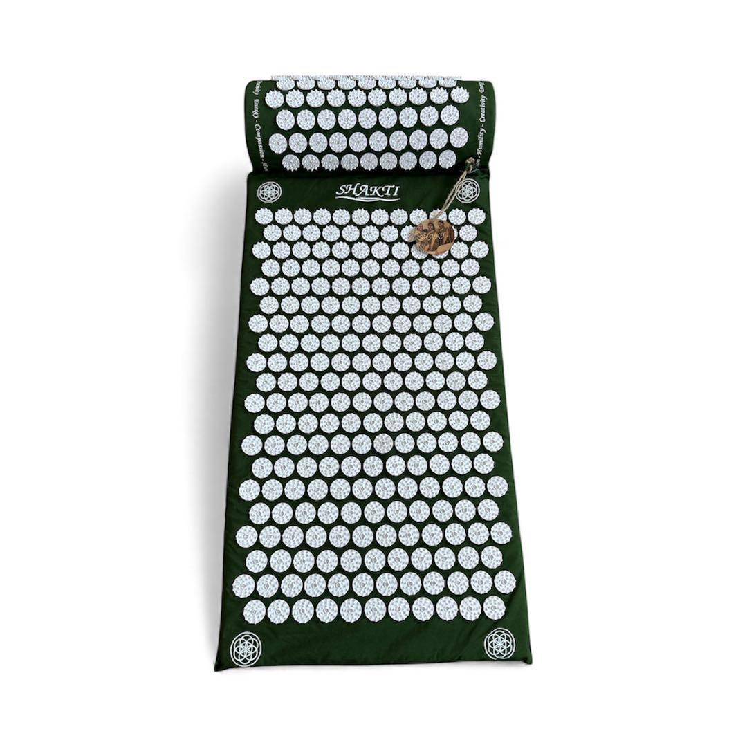 【正規品】シャクティマットピローセット レベル2 オリジナル　グリーン