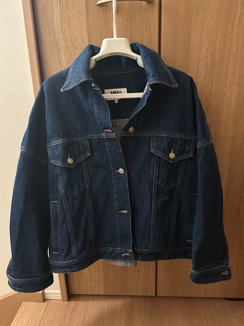 mm6 マルジェラ　デニムジャケット　38 ネイビー