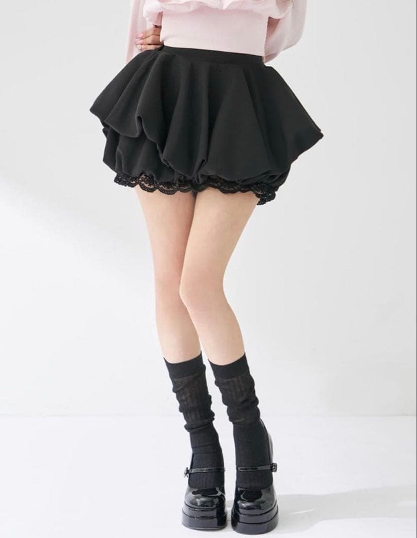 Darich ボリュームバルーンミニスカート　Free