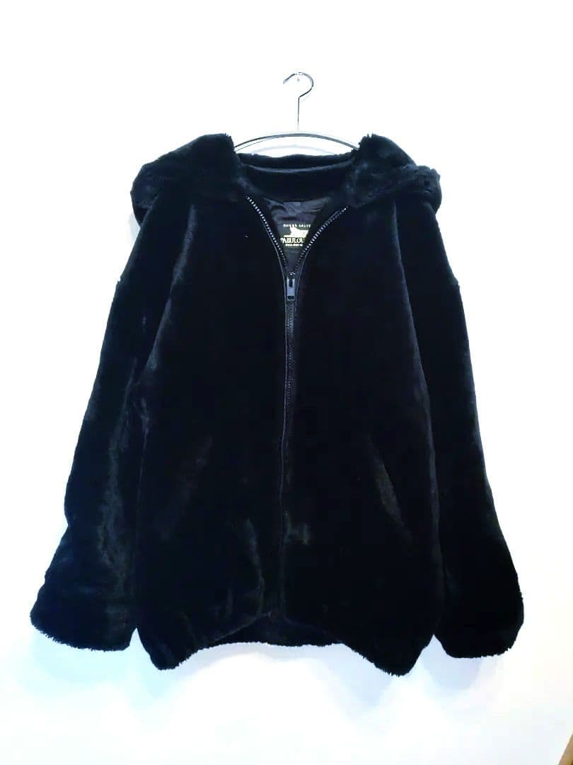 vintage エコファーブルゾン パーカー made in usa