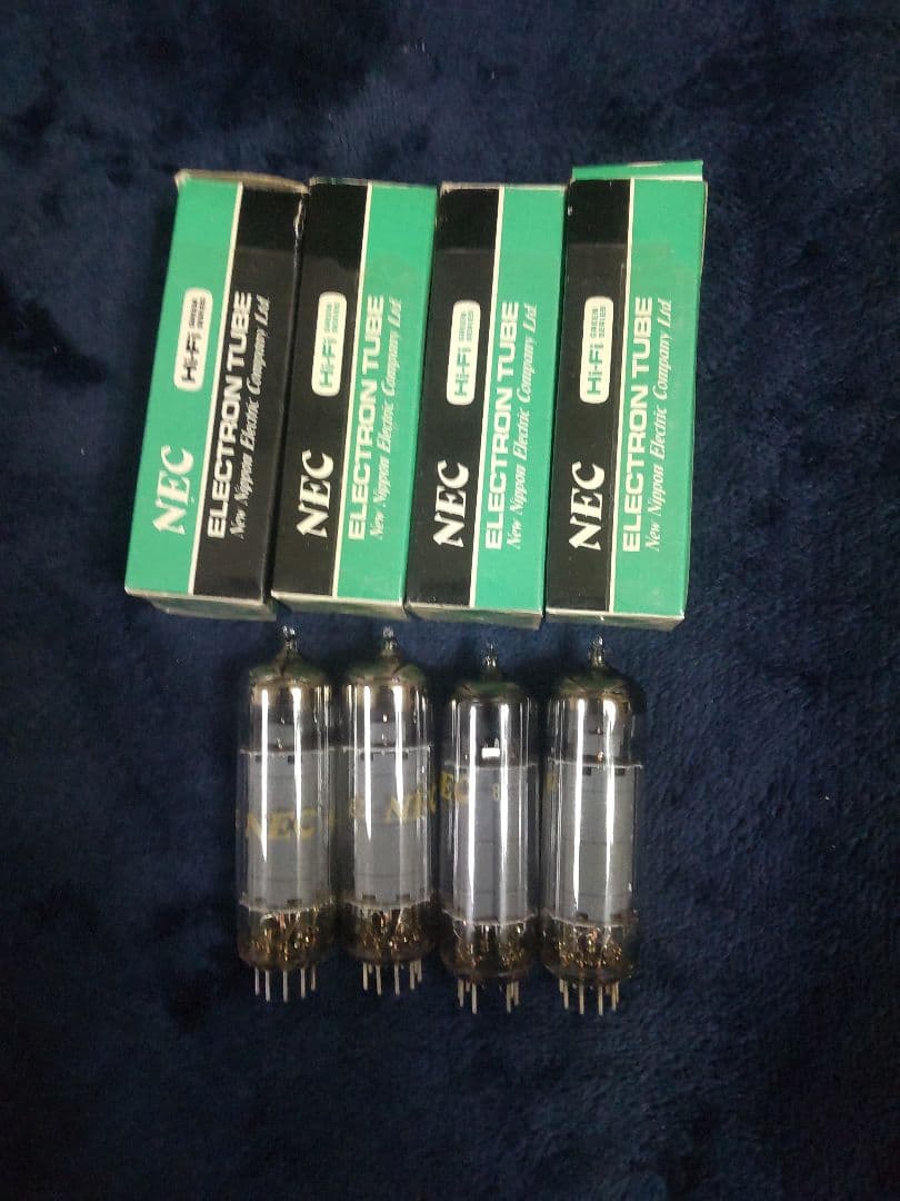 NEC 真空管6RA8 4本セット 未使用