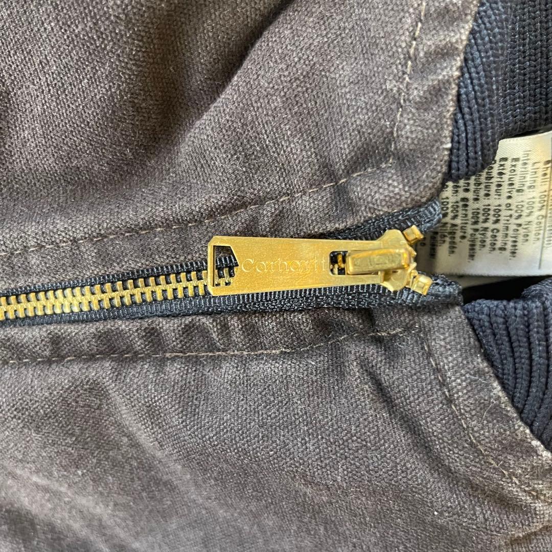 CARHATT ダックベスト V02 DKB Lサイズ★ブラウン★デッドストック