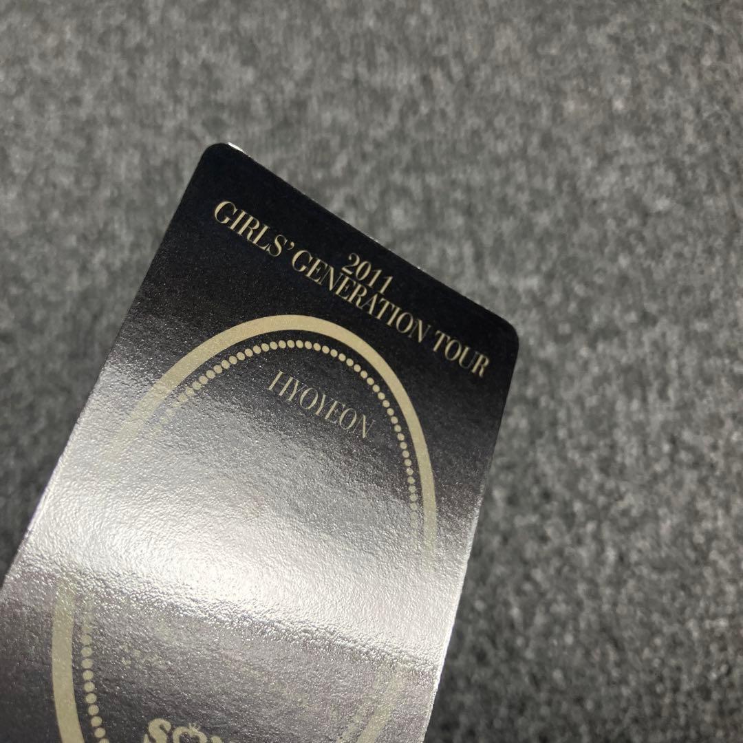 少女時代 ヒョヨン SONE限定 トレカ　韓国盤　公式　レア　HYOYEON