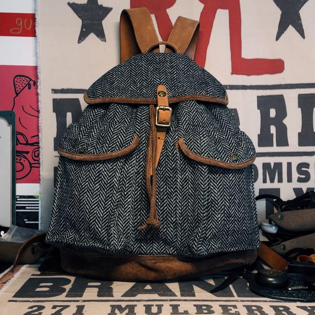 RRL ウール パラトルーパーバッグ