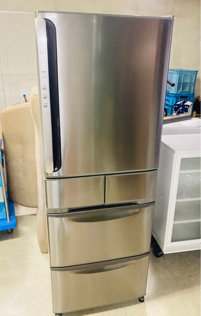 日立 5ドア 冷凍 冷蔵庫 R-S43WM