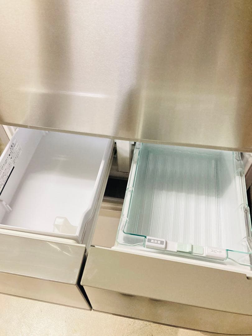 日立 5ドア 冷凍 冷蔵庫 R-S43WM