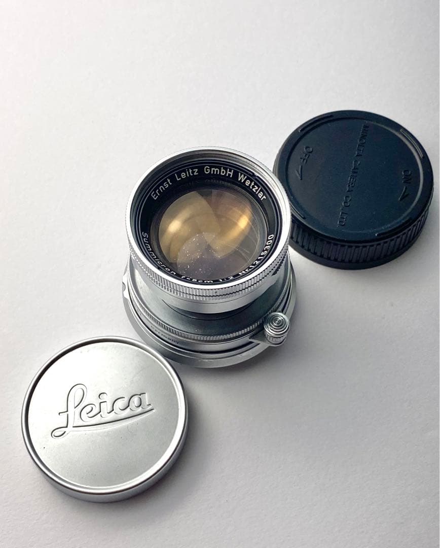 や*ん様 summicron f=5cm 1:2 ジャンク　ライカレンズ　mマウ