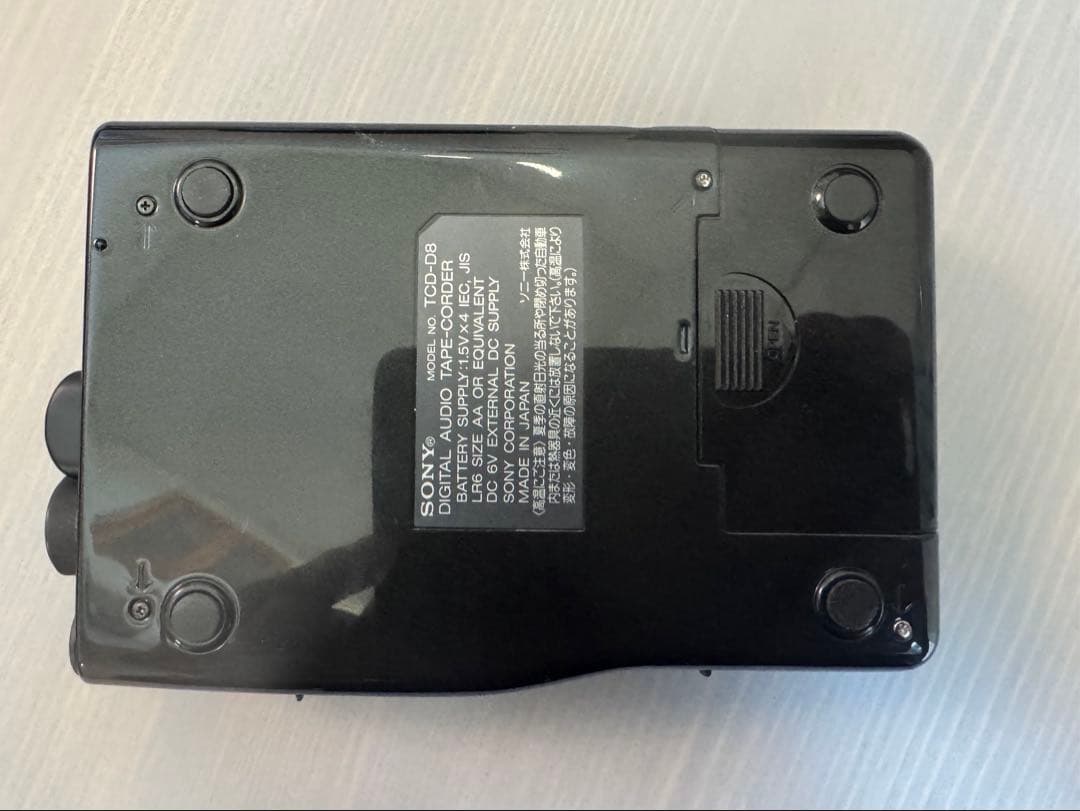 【動作良好】Sony DAT Walkman TCD-D8 ウォークマン