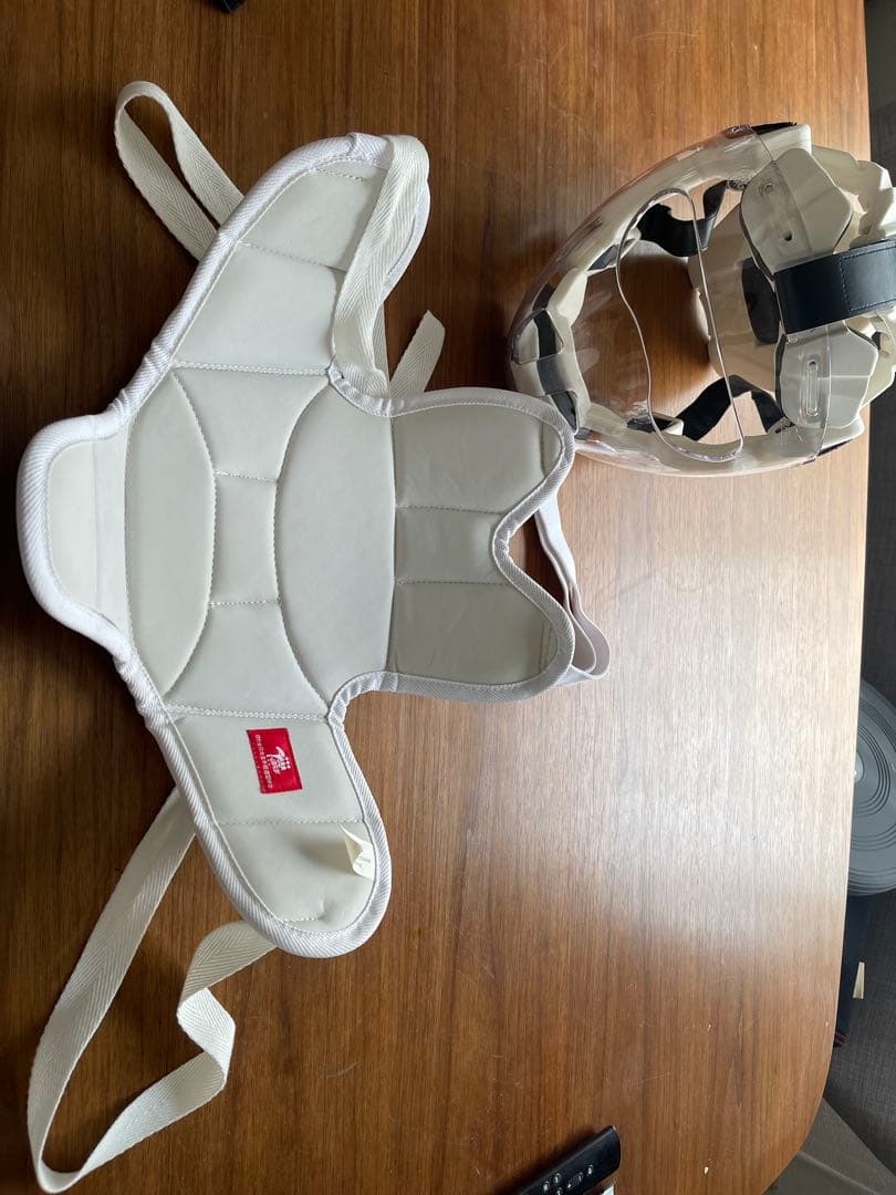 空手　ミズノ防具セット ホワイト