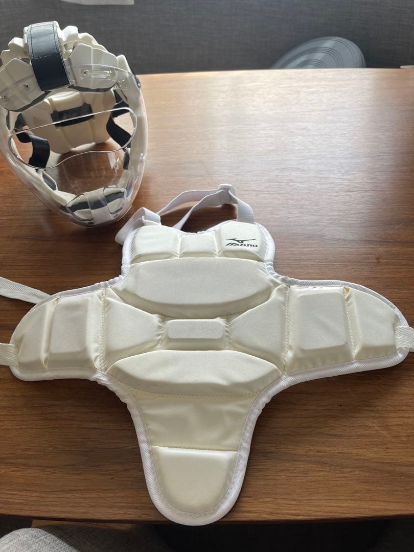 空手　ミズノ防具セット ホワイト