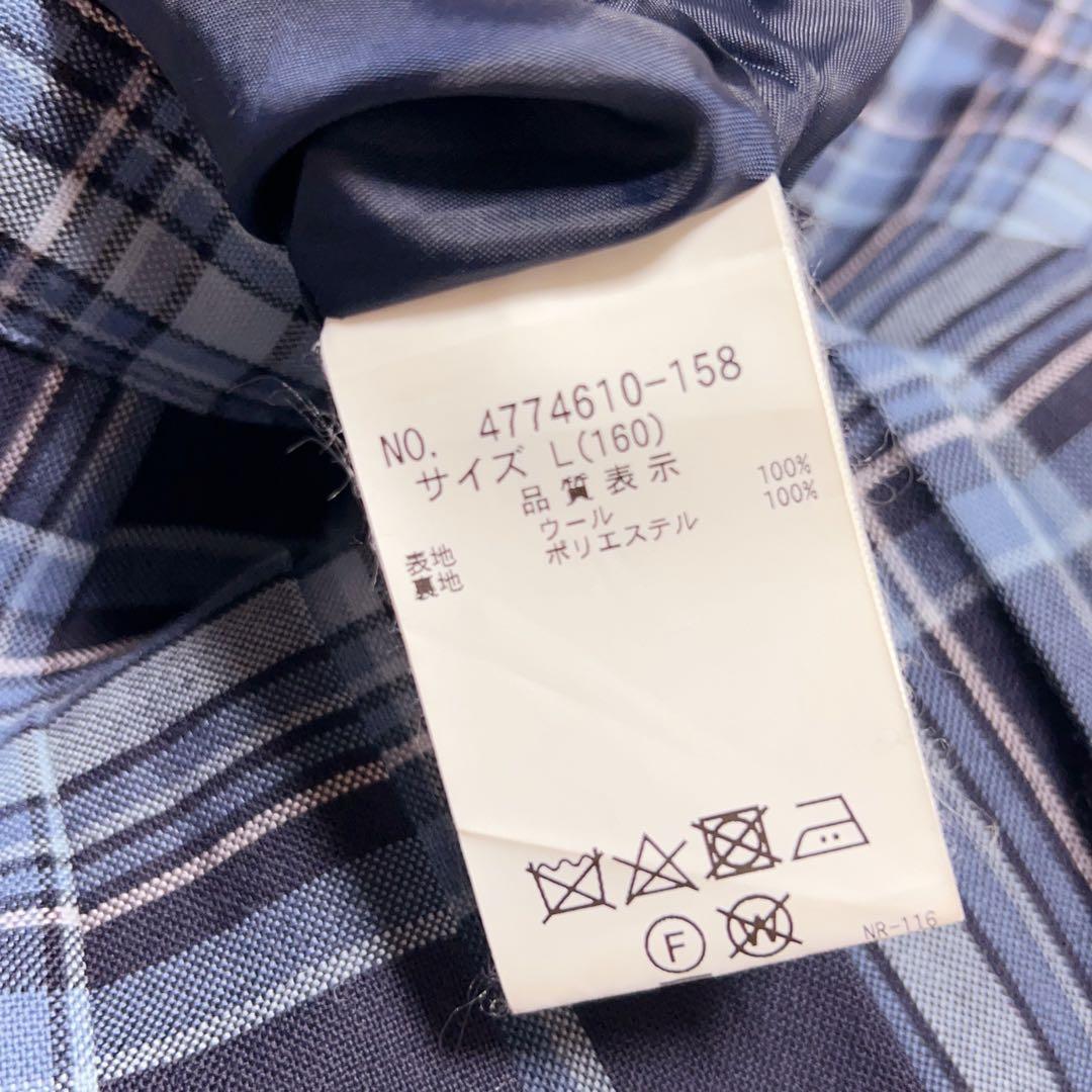 ポンポネットジュニア　卒服　受験　銀ボタン　L 160 pom ponette