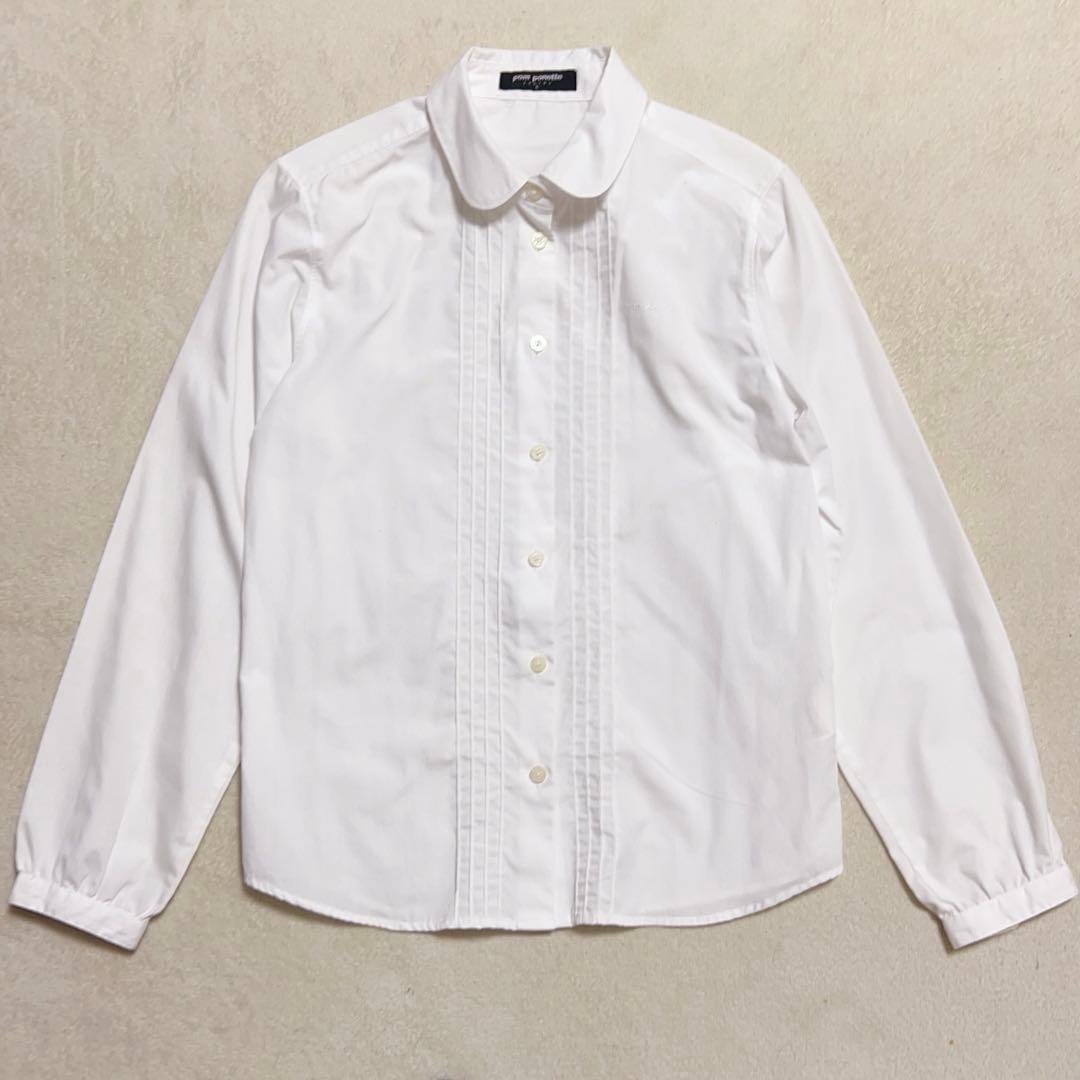 ポンポネットジュニア　卒服　受験　銀ボタン　L 160 pom ponette